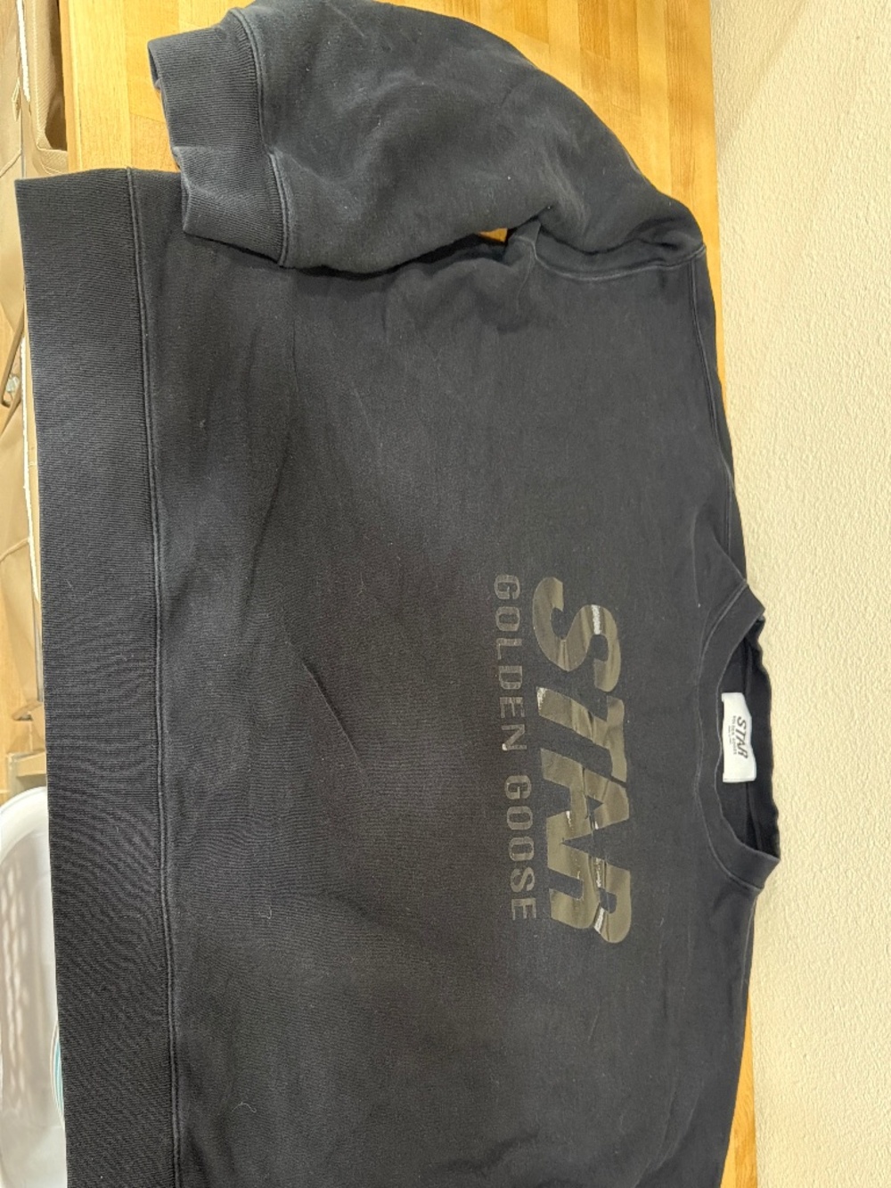 Golden Goose size XL black oversized sweater